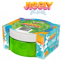 035839 JIGGLY SLIME ZIELONE JABŁKO 200G TUBAN
