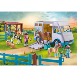 71493 PLAYMOBIL MOBILNA NAUKA JAZDY KONNEJ WATERFALL
