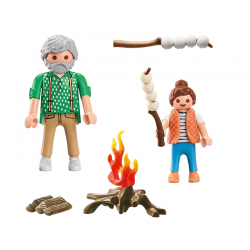 71513 PLAYMOBIL OGNISKO Z PIANKAMI