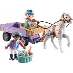 71496 PLAYMOBIL POWÓZ KUCYKÓW