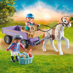 71496 PLAYMOBIL POWÓZ KUCYKÓW