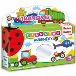 058701 ŚWIAT MAGNESÓW PIANKOWE POJAZDY MAGNESY 36EL