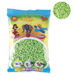 201-47 KORALIKI DO PRASOWANIA HAMA MIDI 3000 ZIELONY PASTELOWY
