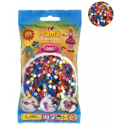 KORALIKI DO PRASOWANIA HAMA MIDI 1000 KOLORY