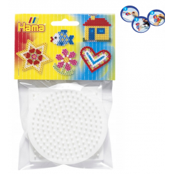 KORALIKI HAMA MIDI PODKŁADKA KWADRAT KOŁO 4451