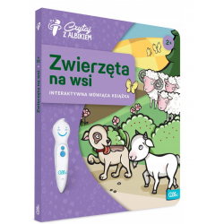 774660 ALBIK ZWIERZĘTA NA WSI INTERAKTYWNA KSIĄŻKA