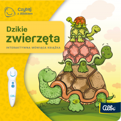 423901 CZYTAJ Z ALBIKIEM ALBIK DZIKIE ZWIERZĘTA KSIĄŻKA