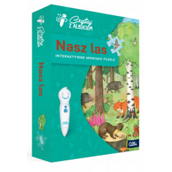 044068 CZYTAJ Z ALBIKIEM ALBIK MÓWIĄCE PUZZLE LAS