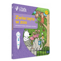 880610 ALBIK ZWIERZĘTA W ZOO INTERAKTYWNA KSIĄŻKA