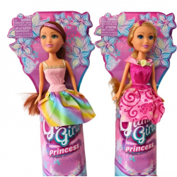 011589 LALKA KSIĘŻNICZKA TĘCZOWA RÓŻNE KOLORY