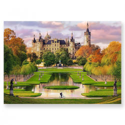 10814 TREFL PUZZLE ZAMEK W SCHWERINIE 1000 EL QUALITY