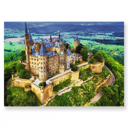 10825 TREFL PUZZLE ZAMEK HOHENZOLLERN NIEMCY 1000 EL QUALITY