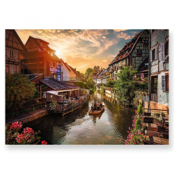 10816 TREFL PUZZLE MAŁA WENECJA W COLMAR 1000 EL QUALITY