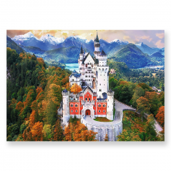 10813 TREFL PUZZLE ZAMEK NEUSCHWANSTEIN 1000 EL QUALITY