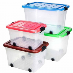 P40 POJEMNIK NA ZABAWKI Z POKRYWKĄ ROLLERBOX 40 LITRÓW