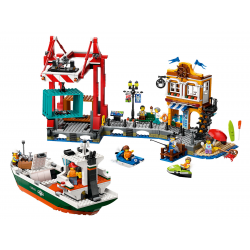 60422 LEGO CITY NADMORSKI PORT ZE STATKIEM TOWAROWYM