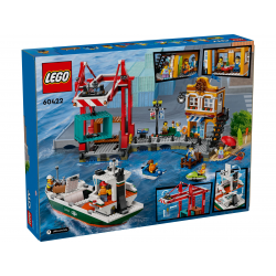 60422 LEGO CITY NADMORSKI PORT ZE STATKIEM TOWAROWYM