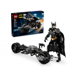 76273 LEGO DC BATMAN FIGURKA BATMANA DO ZBUDOWANIA I BATCYKL