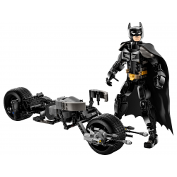 76273 LEGO DC BATMAN FIGURKA BATMANA DO ZBUDOWANIA I BATCYKL