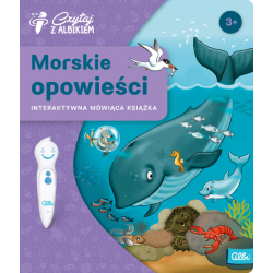 403944 CZYTAJ Z ALBIKIEM ALBIK MORSKIE OPOWIEŚCI INTERAKTYWNA KSIĄŻKA