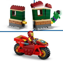 76287 LEGO MARVEL IRON MAN Z MOTOCYKLEM I HULK