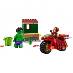 76287 LEGO MARVEL IRON MAN Z MOTOCYKLEM I HULK