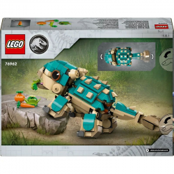 76962 LEGO JURASSIC WORLD MAŁY ANKYLOZAUR BUMPY