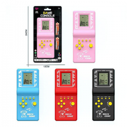 445758 GRA ELEKTRONICZNA TETRIS KONSOLA RÓŻNE KOLORY