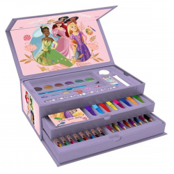 668364 ZESTAW ARTYSTYCZNY KUFEREK KSIĘŻNICZKI PRINCESS