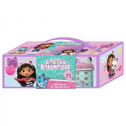 668388 ZESTAW ARTYSTYCZNY KUFEREK KOCI DOMEK GABI