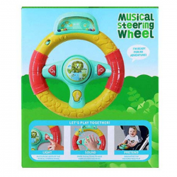 450929 INTERAKTYWNA KIEROWNICA MUZYCZNA NA BATERIE
