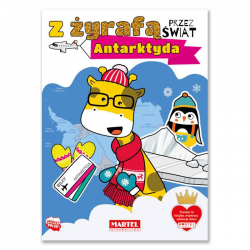 322898 KSIĄŻECZKA Z ŻYRAFĄ PRZEZ ŚWIAT ANTARKTYDA MARTEL