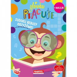 668811 KSIĄŻECZKA GŁÓWKA PRACUJE SUDOKU KRZYŻÓWKI REBUSY
