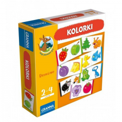 3109 GRANNA GRA EDUKACYJNA KOLORKI DOMINO