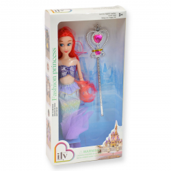 016962 LALKA W SUKIENCE KSIĘŻNICZKA RÓŻNE KOLORY