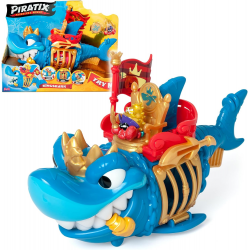 030417 PIRATIX KING SHARK OKRĘT PIRACKI REKIN + FIGURKA