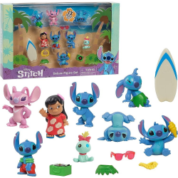 462597 LILO & STITCH ZESTAW 8 FIGUREK DELUXE DISNEY