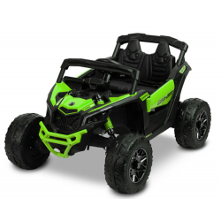 399652 MAVERICK POJAZD NA AKUMULATOR QUAD BUGGY MOCNY NAPĘD 4X4 ZIELONY