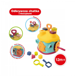 122816 ODKRYWCZA CHATKA Z KLUCZYKAMI SORTER