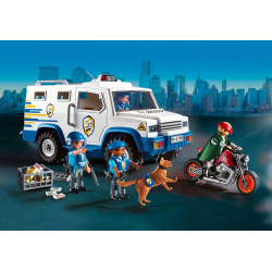 71597 PLAYMOBIL TRANSPORTER PIENIĘDZY