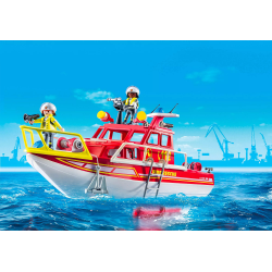 71598 PLAYMOBIL ŁÓDŹ RATOWNICZA STRAŻY POŻARNEJ