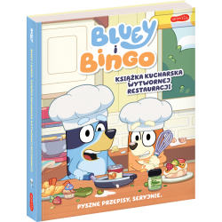687579 KSIĄŻECZKA BLUEY I BINGO KSIĄŻKA KUCHARSKA