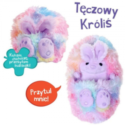 095838 EPEE MASKOTKA INTERAKTYWNA KULISIE TĘCZOWY KRÓLIŚ