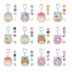 828631 SQUISHMALLOWS CLIP A LONGS BRELOK 1 SZTUKA