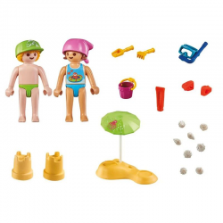 71581 PLAYMOBIL FIGURKA DZIECI I ZAMEK Z PIASKU SPECIAL PLUS