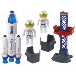 002406 MISJA KOSMICZNA RAKIETA I ASTRONAUCI KOSMOS ROCKET ZERO