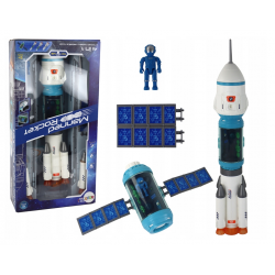450796 ZESTAW KOSMICZNY RAKIETA I ASTRONAUTA KOSMOS