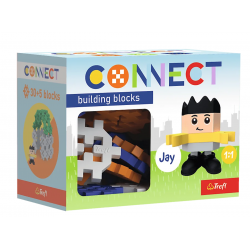 62006 KLOCKI CONNECT POCKET FIGURKA JAY 35 EL. TREFL