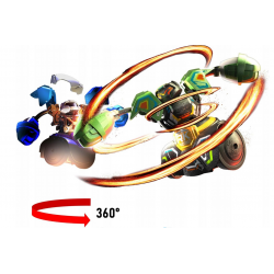 86884 ROBO KOMBAT WALCZĄCE ROBOTY TORNADO 2-PACK