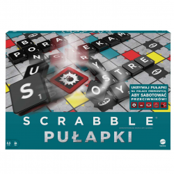 HMK73 SCRABBLE PUŁAPKI GRA MATTEL